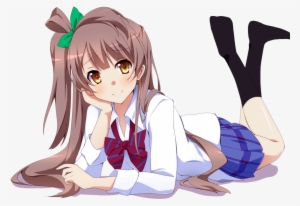 Download Kawaii Anime Girl Gamer | Transparent PNG Download | SeekPNG