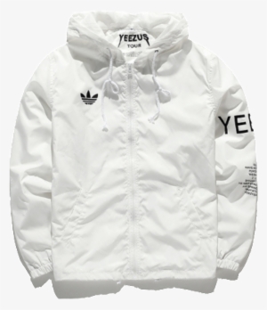 yeezus windbreaker white