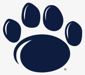 Blue Penn State Paw - Penn State Logo Paw PNG Image | Transparent PNG
