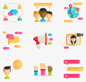 Discussion - Discussion Color Icon PNG Image | Transparent PNG Free ...