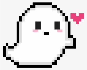Cute Pixel Ghost Cute Halloween Pixel Art Png Image Transparent Png Free Download On Seekpng