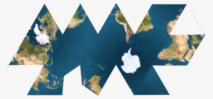 Dymaxion Map Ocean2 - Dymaxion Map Ocean PNG Image | Transparent PNG ...