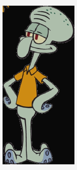 Squidward Tentacles - Spongebob Squarepants Characters Drawings PNG