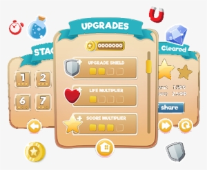 Game Interface Pack Royalty Free Game Art - Free Game User Interface ...