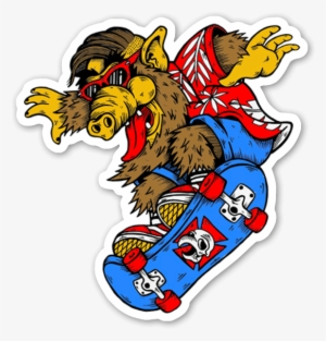 Alf Skateboarding Stickers Alf Skate Png Image Transparent Png Free Download On Seekpng Alf Skateboarding Stickers Alf Skate Png Image Transparent Png Free Download On Seekpng