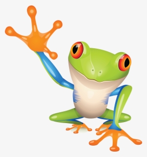 Frog Png - Green Tree Frog Cartoon