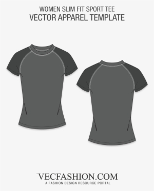 Slim Fit Raglan Sleeved Sport Tee - T 