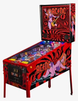 Welcome To Music City Pinball - Ac Dc Luci Pinball Machine PNG Image ...