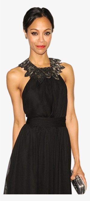 Zoe Saldana Png - Little Black Dress PNG Image | Transparent PNG Free
