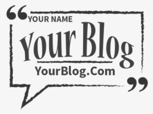 Blogger Retro Rectangle Psd Logo Template - Octagon PNG Image ...