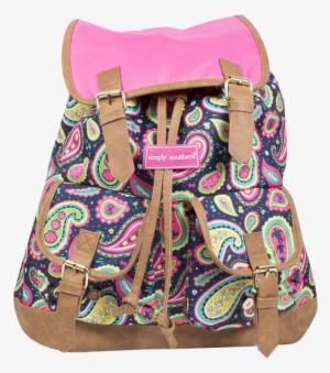 simply southern drawstring bag