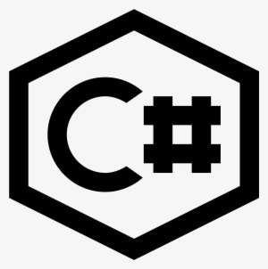 C Sharp Logo Icon - Light Blue Glitter Paint Additive PNG Image ...