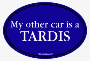 My Other Car Is A / Tardis - Circle PNG Image | Transparent PNG Free ...