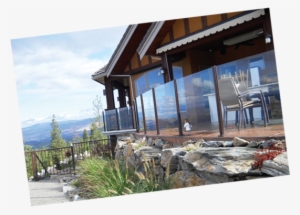 Glass Railings In Kelowna - Falcon Railing Mfg PNG Image | Transparent ...