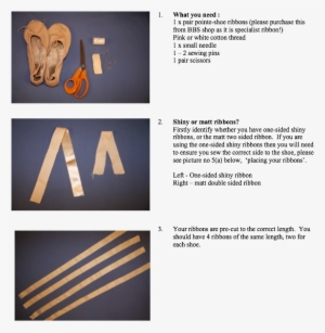 Cut Pointe Shoe Ribbons PNG Image | Transparent PNG Free Download on ...