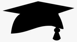 Download Png - Black Graduation Hat Png 