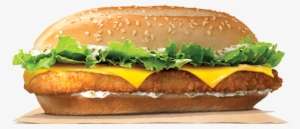 Burger King Fish Burger Png - Burger King Fish Royale PNG Image ...