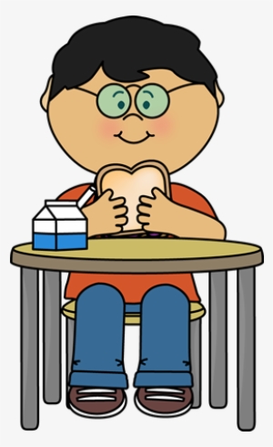 Boy Eating A Sandwich - Boy Eating Clip Art PNG Image | Transparent PNG