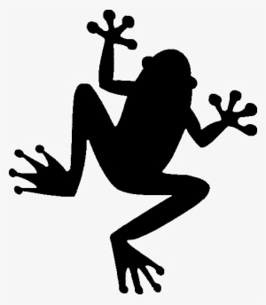 Love Tattoo Clipart Stencil - Tree Frog Silhouette Png