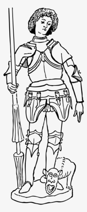 Saint George Png Images - Statue Of St George Drawing PNG Image ...