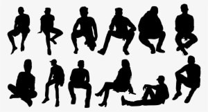 Silhouette Png File Human Sitting Silhouette Png Png Image Transparent Png Free Download On Seekpng