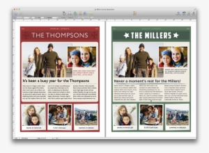You Can Quickly Make A Template Your Own By Changing Holiday Family Newsletter Template Microsoft Word Png Image Transparent Png Free Download On Seekpng