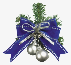 Adornos Luces Y Campanas De Navidad Png Boules De Noel Bleues Png Image Transparent Png Free Download On Seekpng