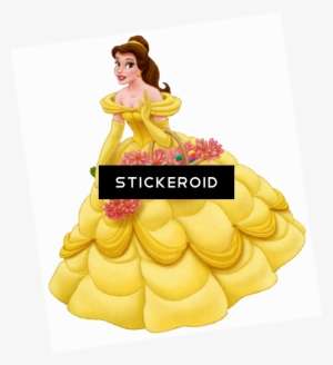 Belle And Beast Beauty Disney The Disney Princess Belle Png Image Transparent Png Free Download On Seekpng