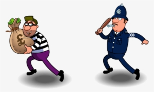 Cops And Robber In Our Lives - Cops And Robbers Cartoon PNG Image ...