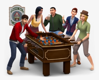 Sims 4 Vivre Ensemble Get Together Addon Render Sims 4 Main Menu Png Image Transparent Png Free Download On Seekpng