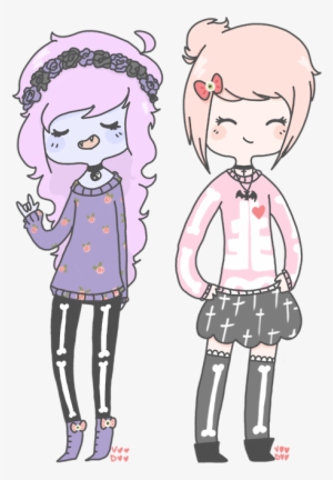Pastel Goth Boy - Pastel Goth Kawaii Chibi Boy PNG Image | Transparent ...