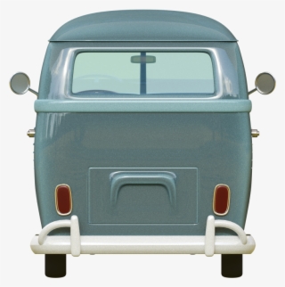 Volkswagen Van Cartoon Back PNG Image | Transparent PNG Free Download