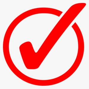 Red Check Mark Png Download - Check Mark In Circle Png PNG Image ...