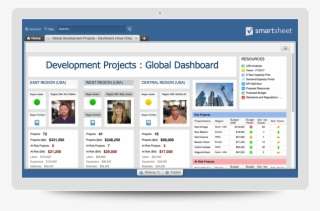 See Why Smartsheet Is The Right Construction Project Smartsheet Development Projects Dashboard Png Image Transparent Png Free Download On Seekpng