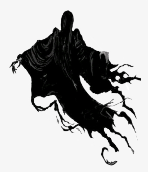 Svg Royalty Free Stock Dementor Drawing - Harry Potter Valentines Card ...