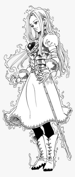 53  Anime Coloring Pages Seven Deadly Sins  Best Free