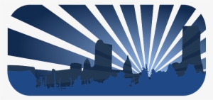 Sunrays Buildings City Blue Scene Cartoon High Comic Background Vector City Png Image Transparent Png Free Download On Seekpng