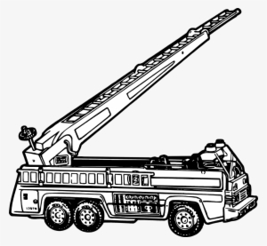 Fire Truck Ladder Clipart Illustrations