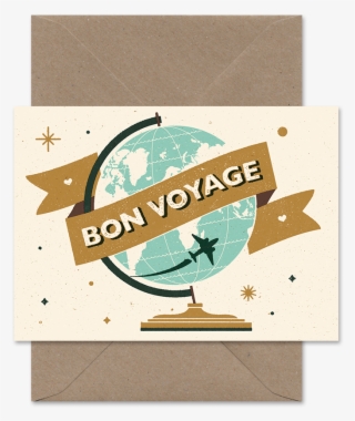 Greeting Card Bon Voyage Png Image Transparent Png Free Download On Seekpng