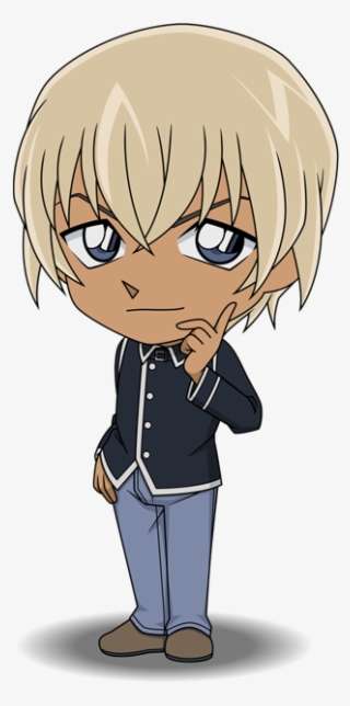 Amuro Tooru Conan Magic Kaito Case Closed Sherlock 名 探偵 コナン ミニキャラ Png Image Transparent Png Free Download On Seekpng