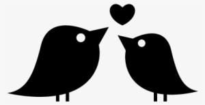 Couple Of Love Birds Vector - Love Icon Png Transparent PNG Image ...