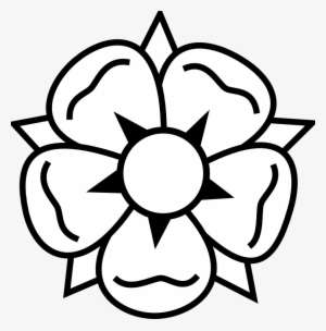 chrismon rose large the white rose is cartoon flower black and white png image transparent png free download on seekpng chrismon rose large the white rose is