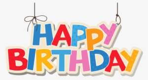 Happy Birthday Colourful Happy Birthday Stickers Png Png Image Transparent Png Free Download On Seekpng