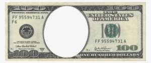 Share This Image - Blank Hundred Dollar Bill PNG Image | Transparent ...
