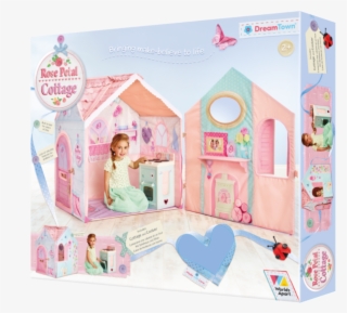 dream town rose petal cottage playset
