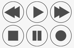 Play Pause Icon Transparent - Play Pause Stop Icon PNG Image ...