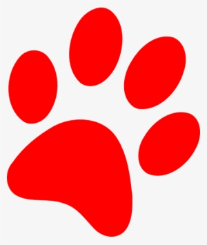 Paw Clipart Clear Background Red Dog Paw Png Png Image Transparent Png Free Download On Seekpng