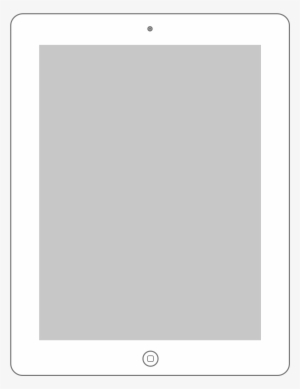 Download Ipad White White Ipad Frame Png Png Image Transparent Png Free Download On Seekpng