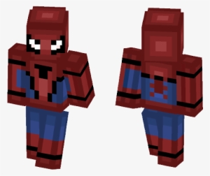 Spider Man Ps4 Minecraft Skin PNG Image | Transparent PNG Free Download ...