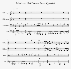 Free Sheet Music Rubio Jesus Gonzalez Mexican Hat Dance El Jarabe Tapatio 2 Clarinets Duet Trumpet Music Sheet Music Free Sheet Music